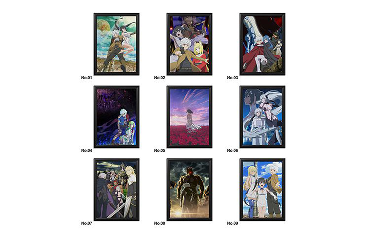 「ダンまち」10周年記念メタルキャンバス